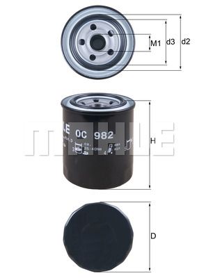 WILMINK GROUP Öljynsuodatin WG1217251